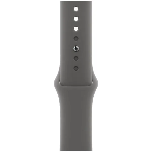 Смарт-часы Apple Watch Series 10 46mm Jet Black Aluminum Case with Stone Gray Sport Band, размер S/M