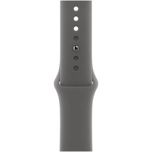 Смарт-часы Apple Watch Series 10 46mm Jet Black Aluminum Case with Stone Gray Sport Band, размер M/L