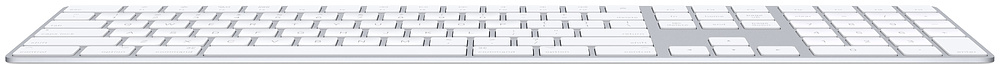 Клавиатура Apple Magic Keyboard с цифровой панелью, серебристая