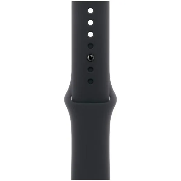 Смарт-часы Apple Watch Series 10 46mm Silver Aluminum Case with Black Sport Band, размер M/L