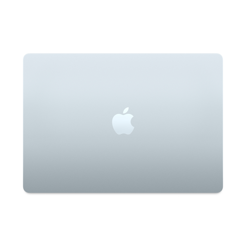 Ноутбук Apple Macbook Air 15" (2025) M4 16 ГБ, 256 ГБ SSD (MC7A4), небесно-голубой