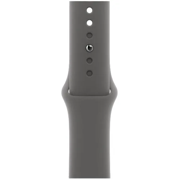 Смарт-часы Apple Watch Series 10 42mm Jet Black Aluminum Case with Stone Gray Sport Band, размер M/L