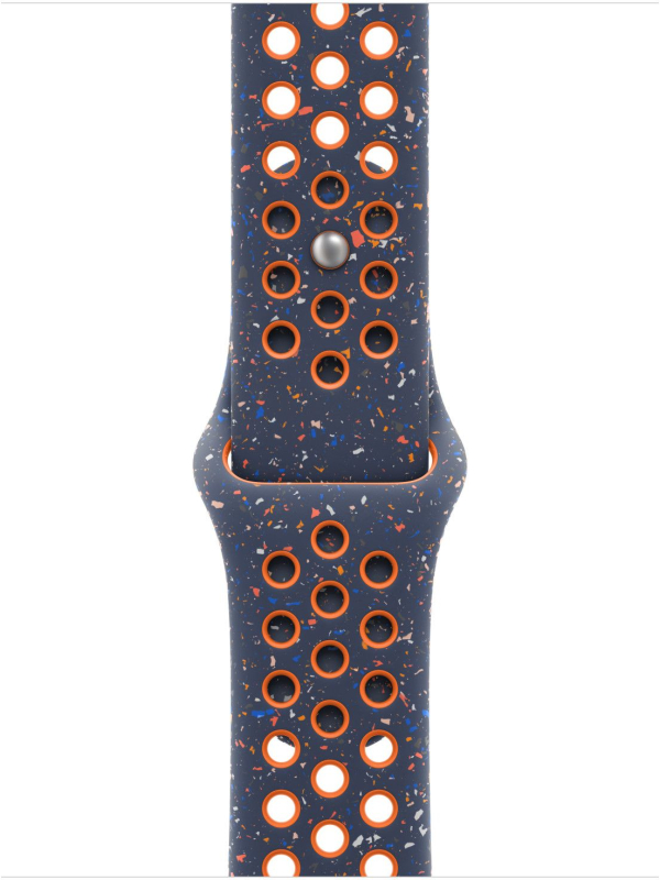 Ремешок Apple 42 мм Nike Sport Band, цвета «‎синее пламя», размер S/M
