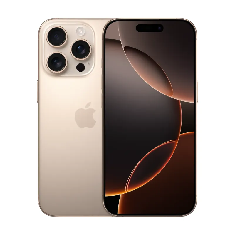 Смартфон Apple iPhone 16 Pro 128 ГБ, белый титан (2sim)