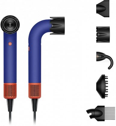 Фен Dyson Supersonic Professional Edition HD18, Vinca blue Topaz, синий
