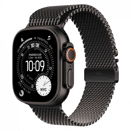 Apple Watch Ultra 3 49mm GPS + Cellular Black Titanium Case Black Ocean Band One Size