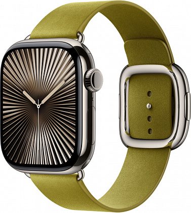 Ремешок Apple Modern Buckle 42 мм, «шартрез», M
