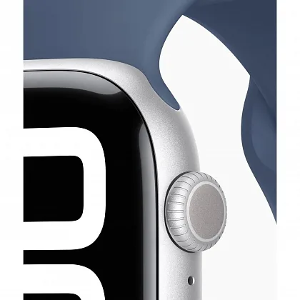 Смарт-часы Apple Watch Series 10 46mm Silver Aluminium Case with Denim Sport Band, размер Regular