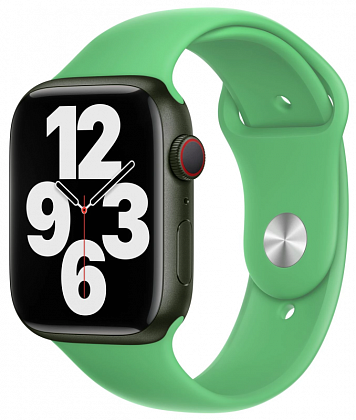 Спортивный ремешок Apple Watch 41 мм зеленый