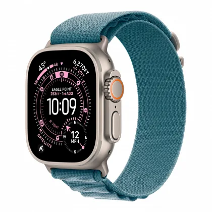 Apple Watch Ultra 3 49mm GPS + Cellular Black Titanium Case Black Ocean Band One Size