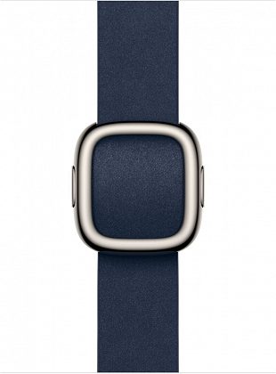 Ремешок Apple Modern Buckle 42 мм, глубокий синий, M