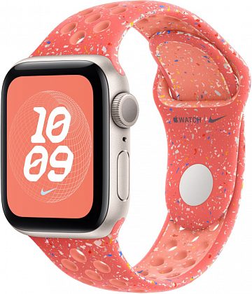 Ремешок Apple 42 мм Nike Sport Band, цвета «волшебная искра/нежная заря», размер S/M