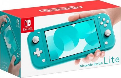 Игровая приставка Nintendo Switch Lite, бирюзовый