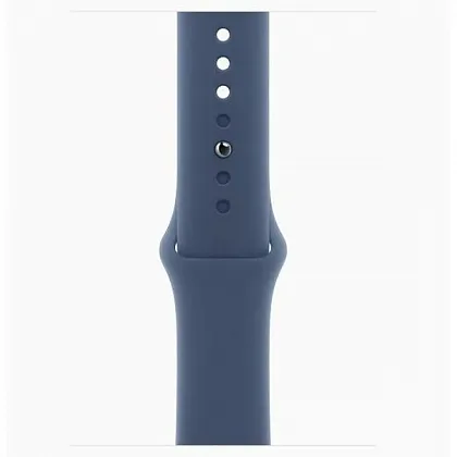 Смарт-часы Apple Watch Series 10 46mm Silver Aluminium Case with Denim Sport Band, размер Regular