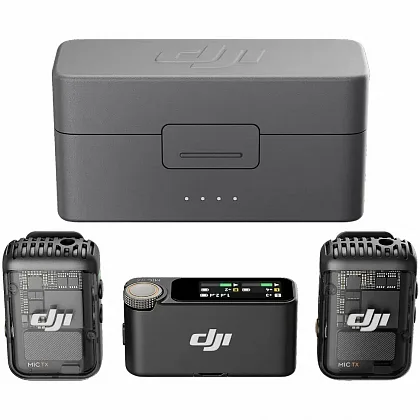 Беспроводной микрофон DJI Mic 2 (2 TX + 1 RX + Charging Case)