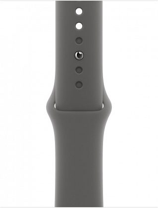 Ремешок Apple Sport Band 42 мм, серый, S/M