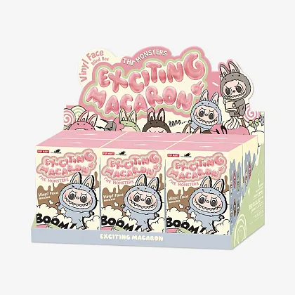 ИГРУШКА POP MART LABUBU: THE MONSTERS MACARONS PENDANT, BLIND BOX